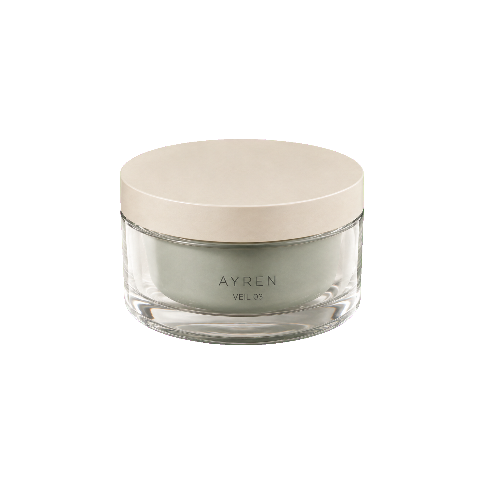 AYREN VEIL 03 skincare jar